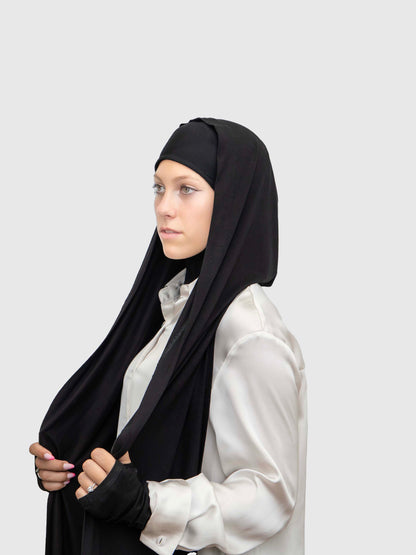 Éclipse – Cagoule + Écharpe