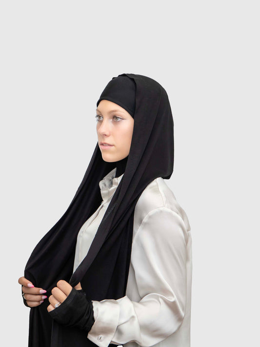 Éclipse – Cagoule + Écharpe