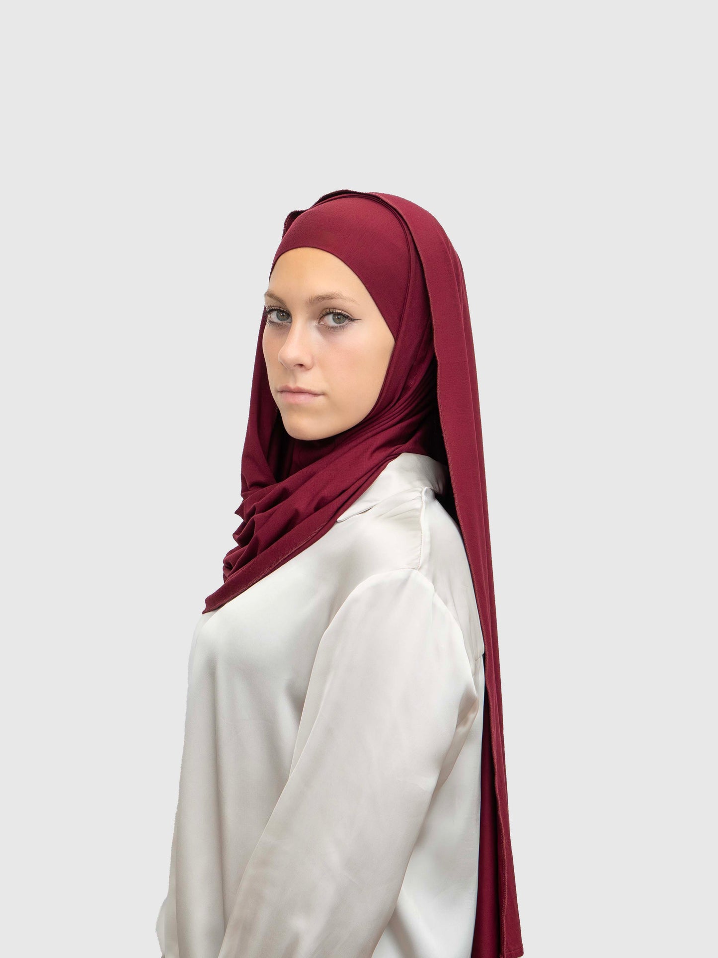 Dualia – Hijab ajustable en viscose de bambou