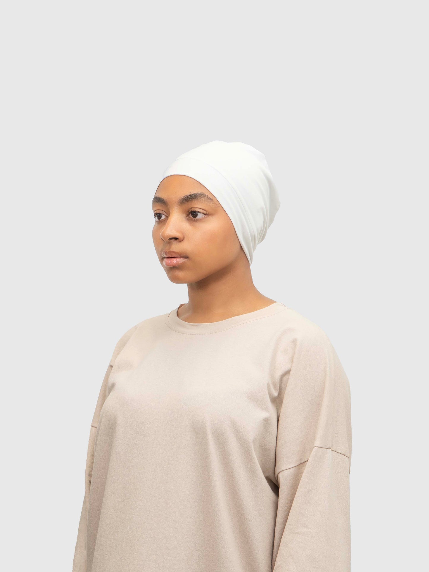 Fusion - Sous-hijab en coton bio et satin de soie