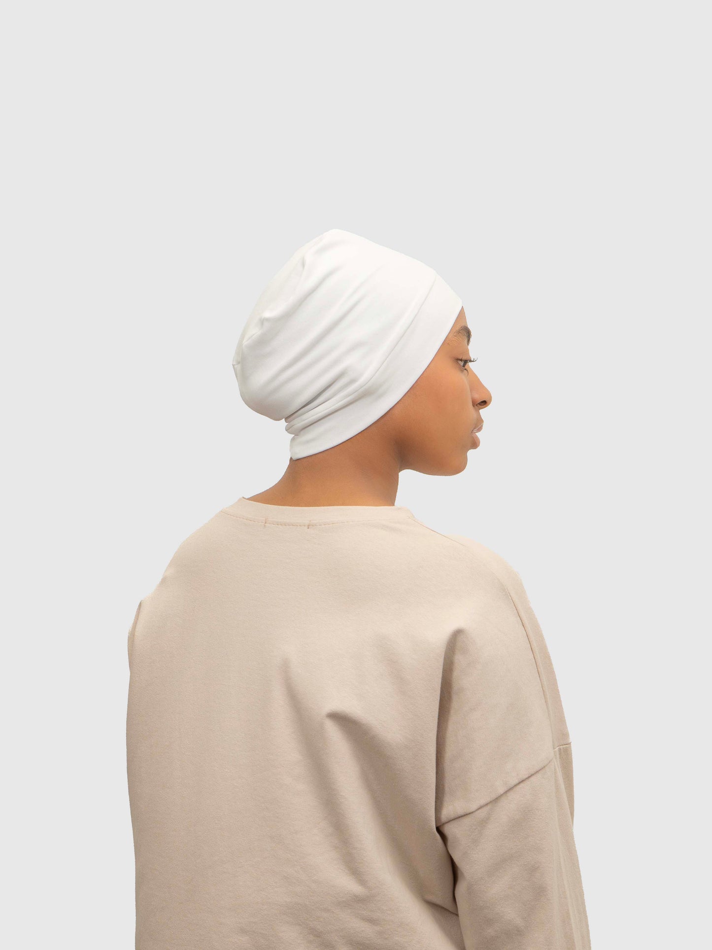 Fusion - Sous-hijab en coton bio et satin de soie