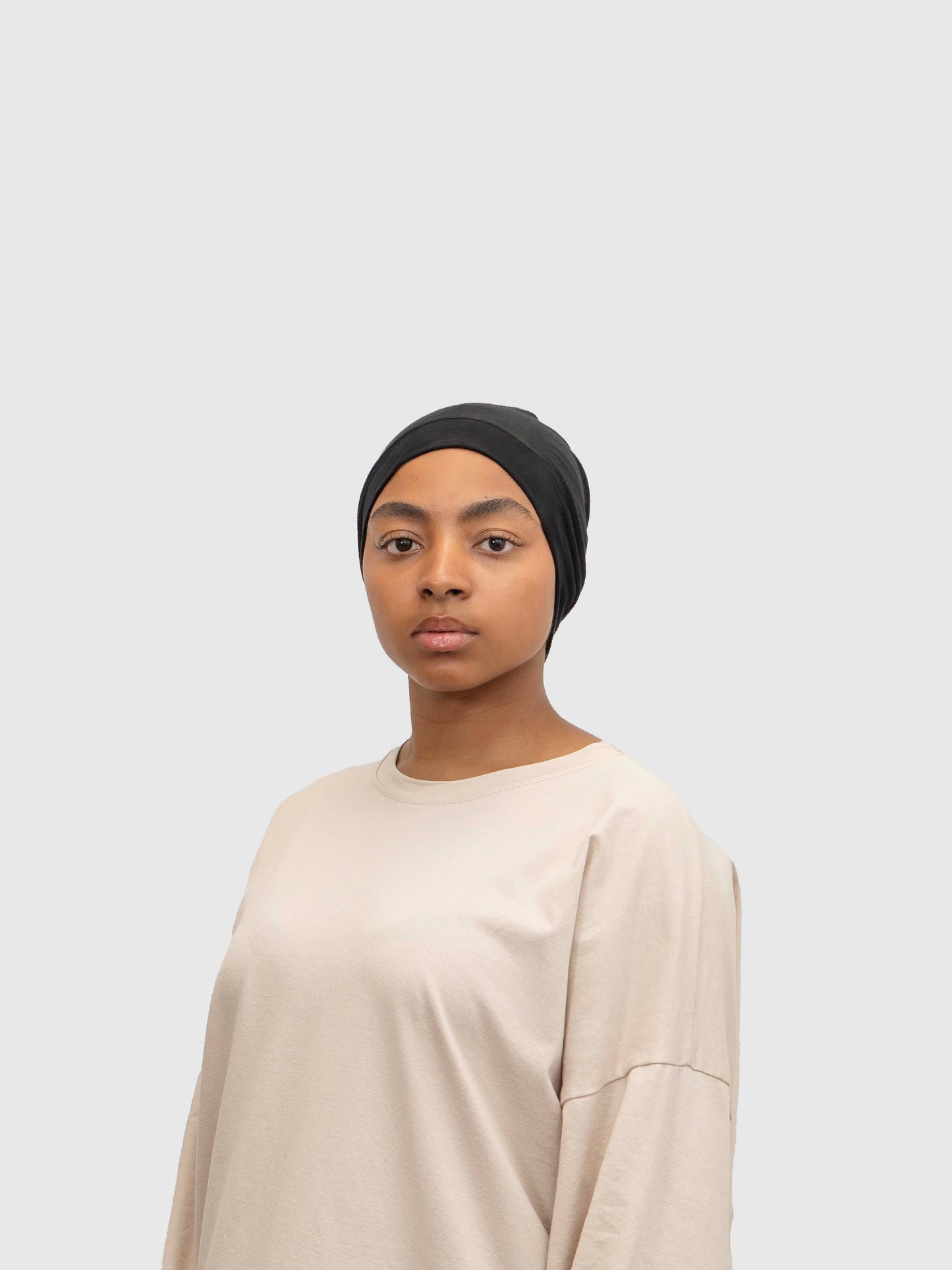 Fusion - Sous-hijab en coton bio et satin de soie
