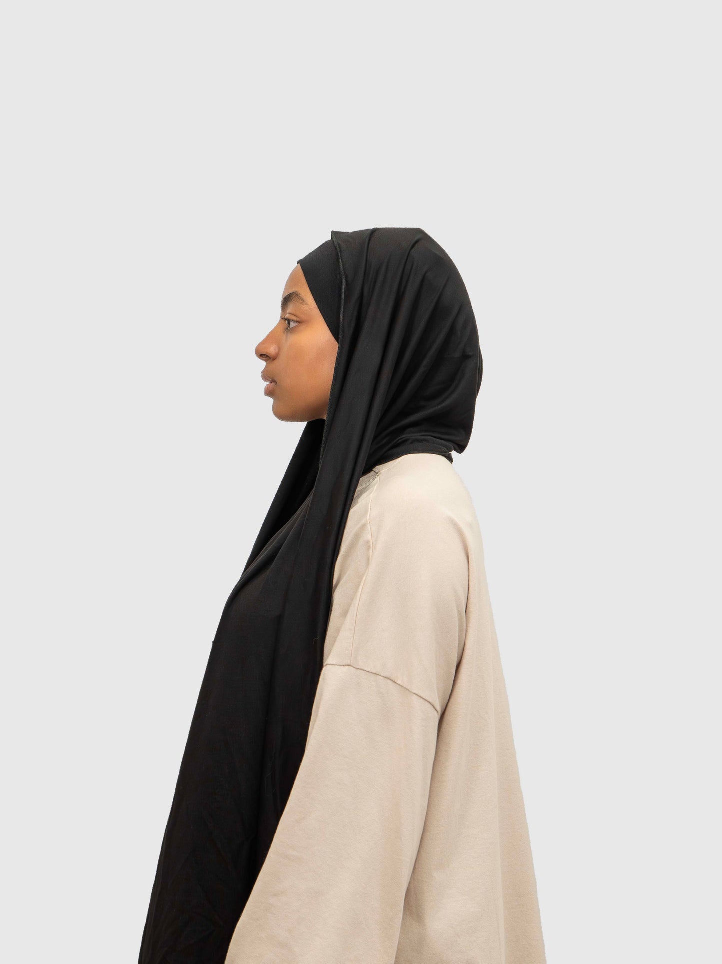 Fusion - Sous-hijab en coton bio et satin de soie