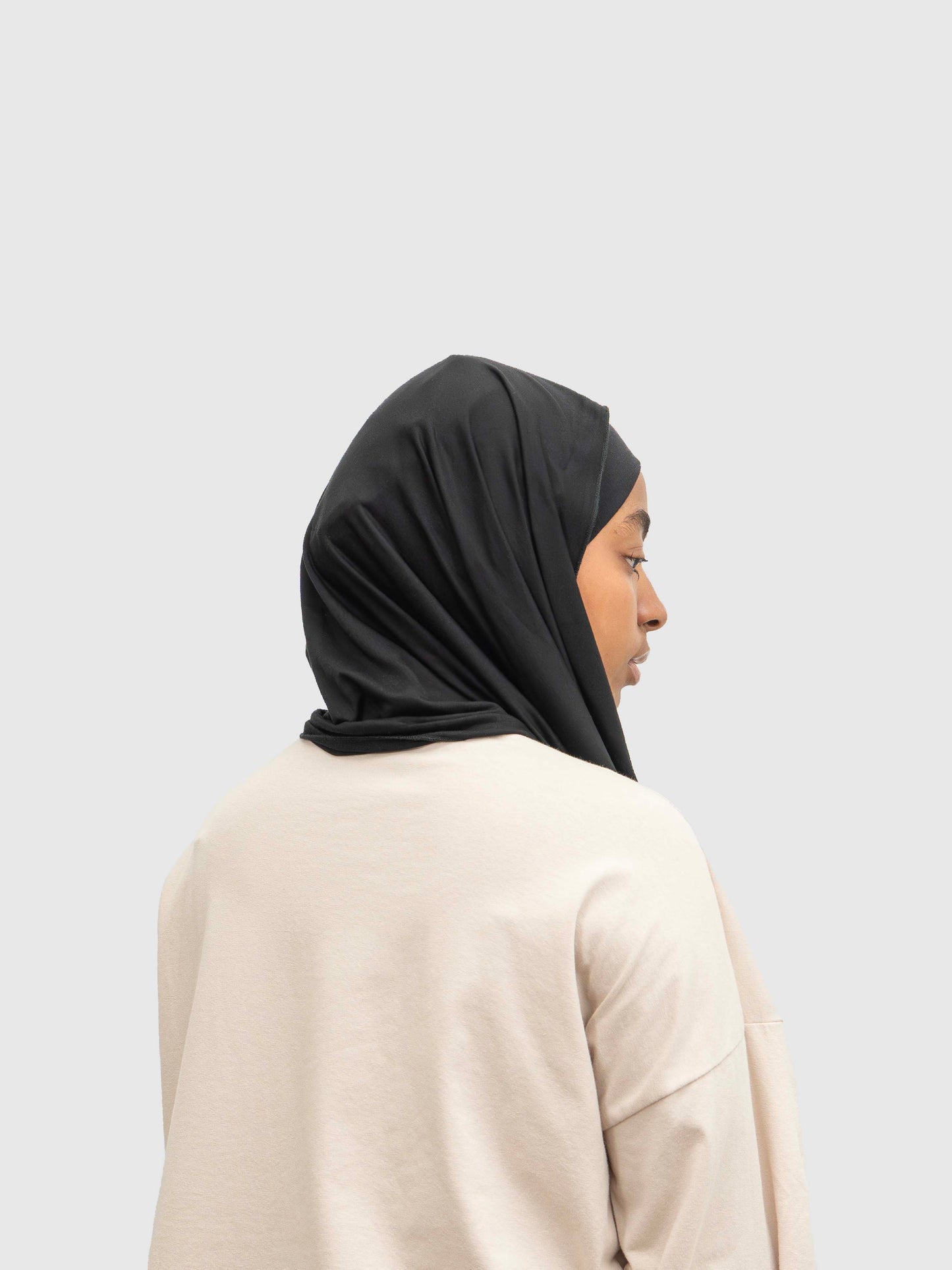 Fusion - Sous-hijab en coton bio et satin de soie