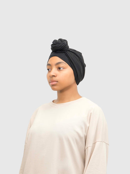 HijabTurban – Turban &Hijab Noir
