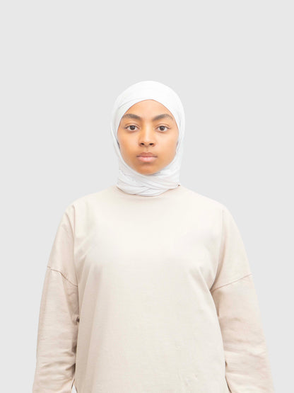 HijabTurban – Turban &Hijab Blanc