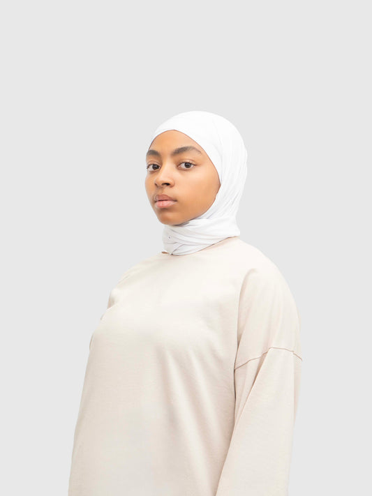 HijabTurban – Turban &Hijab Blanc
