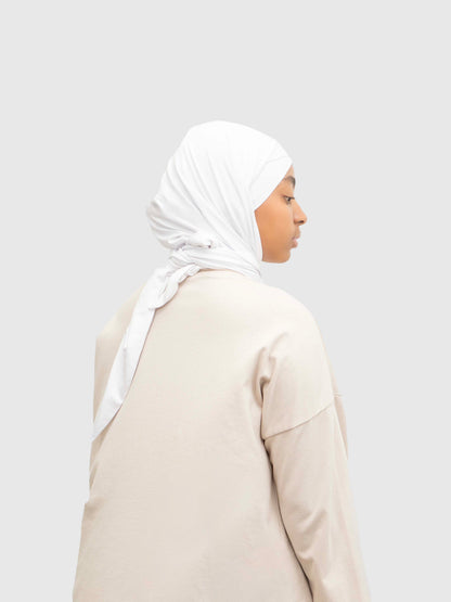 HijabTurban – Turban &Hijab Blanc