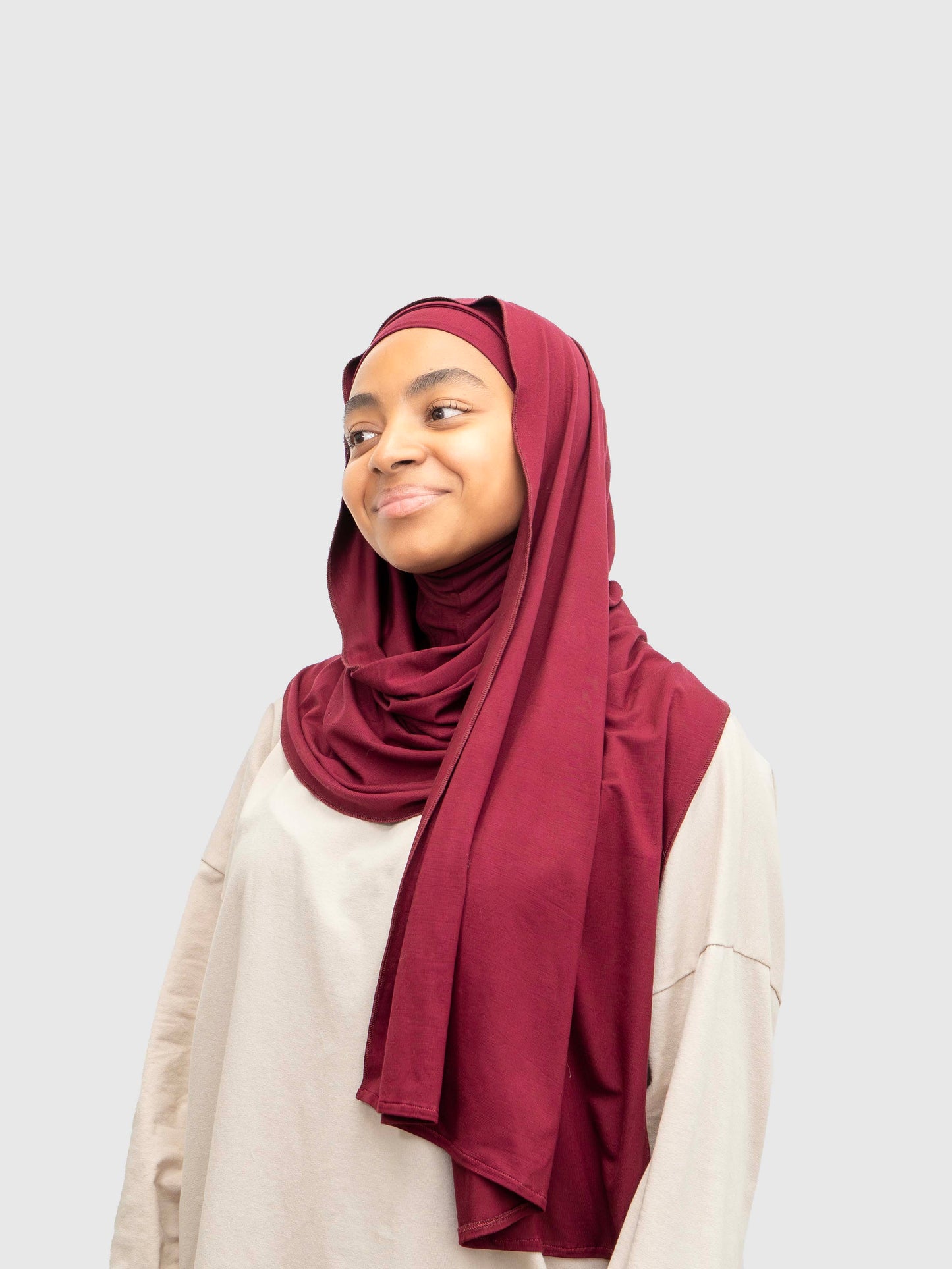 Dualia – Hijab ajustable en viscose de bambou