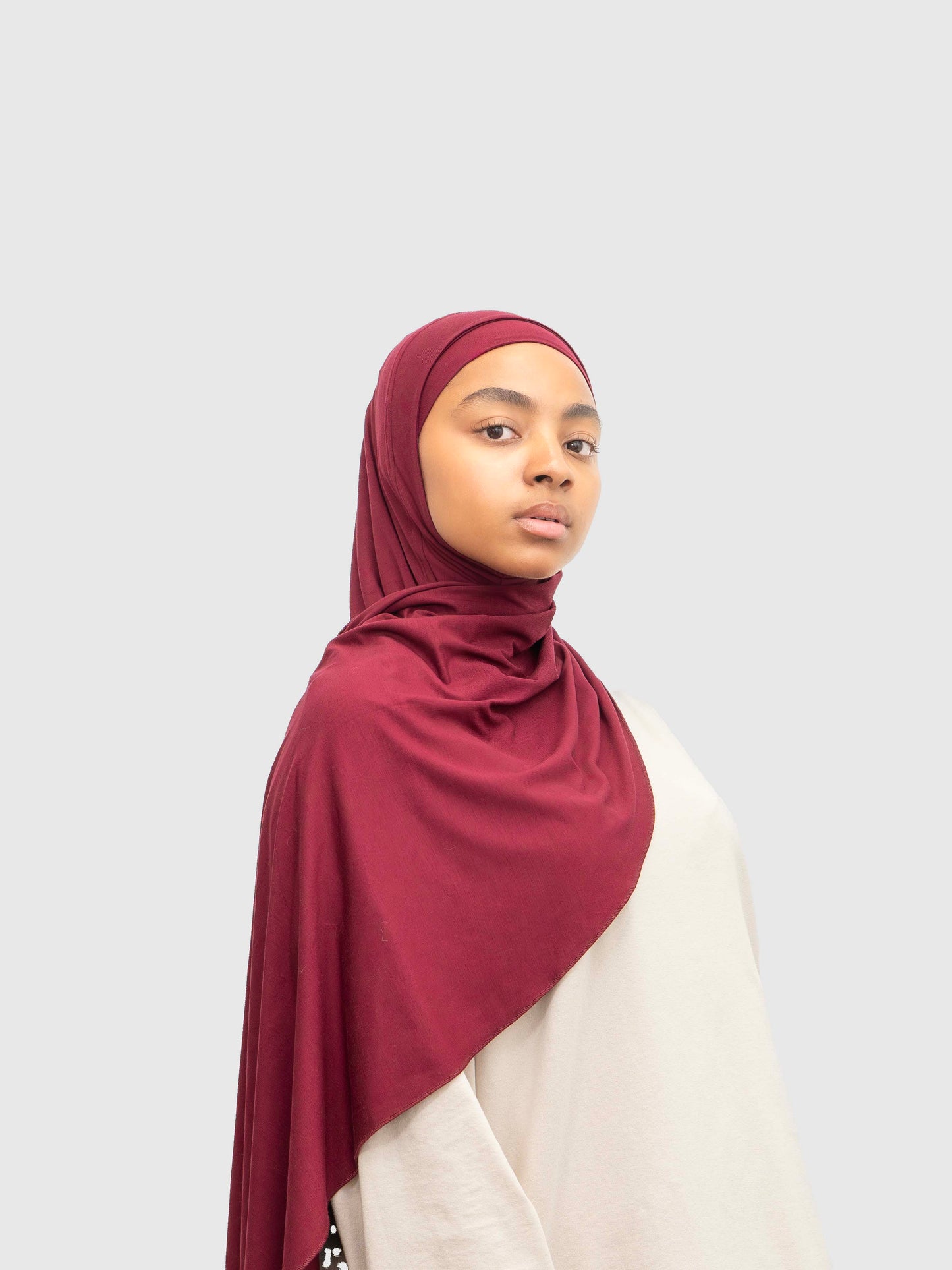 Dualia – Hijab ajustable en viscose de bambou