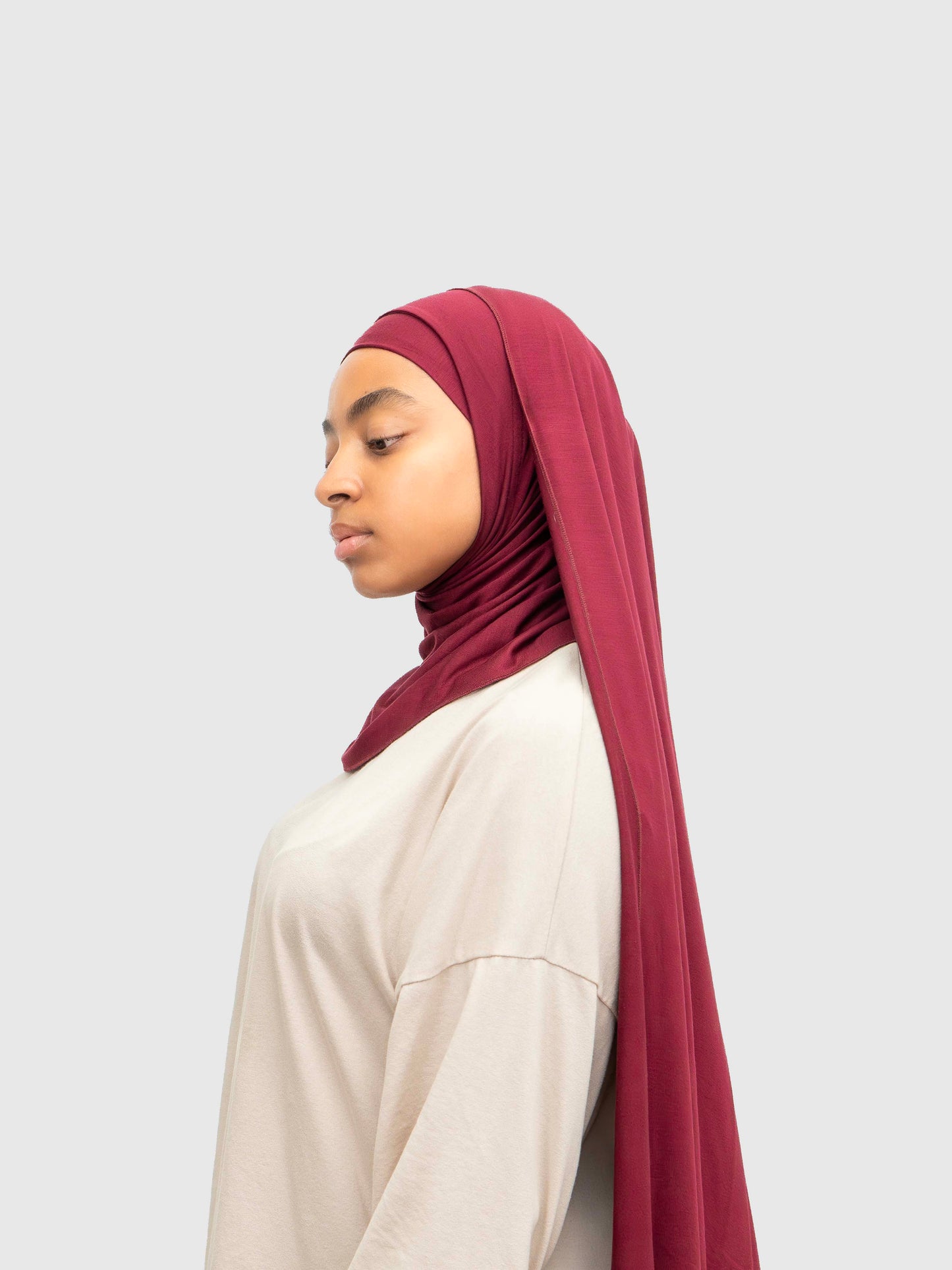 Dualia – Hijab ajustable en viscose de bambou