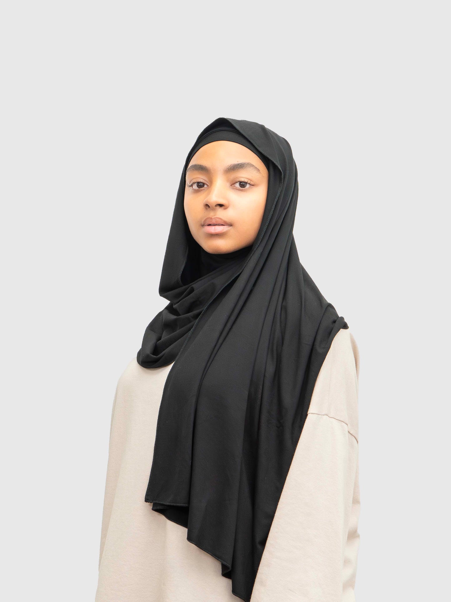 Dualia – Hijab ajustable en viscose de bambou