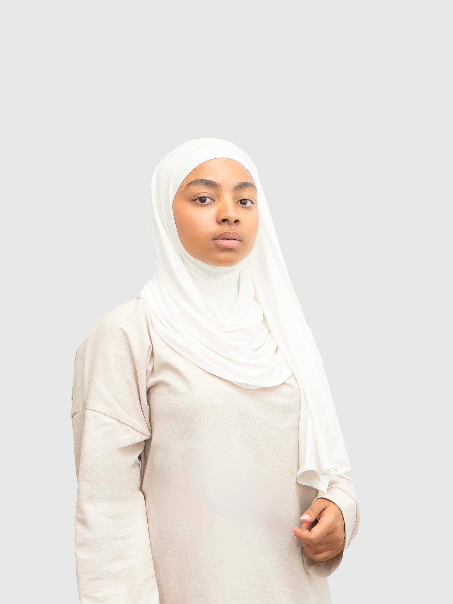 Dualia – Hijab ajustable en viscose de bambou